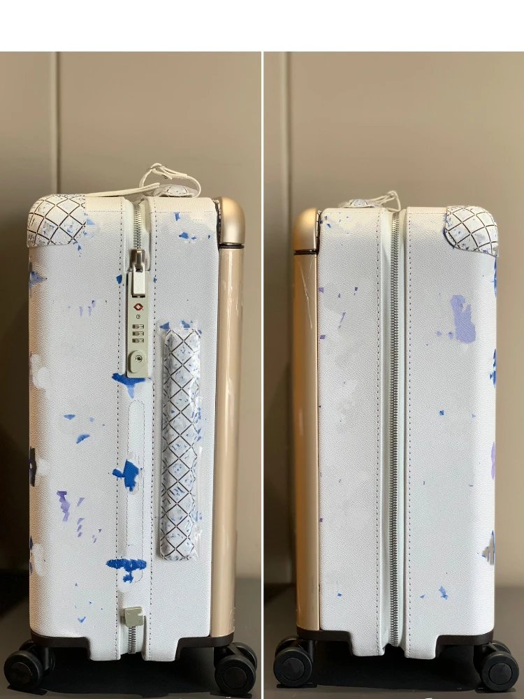 Unbranded Travel Bags Four-wheel hard-shell trolley suitcase with telescopic handle image 6