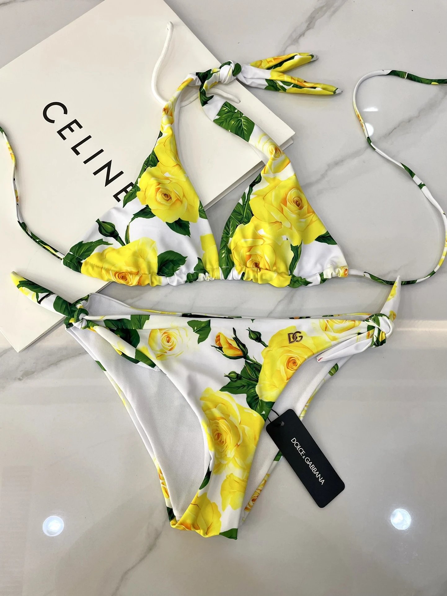 Dolce & Gabbana Swimwear Two-Piece Bikini Swimsuit — 19