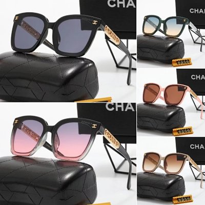 Chanel CHANEL Logo Acetate Sunglasses