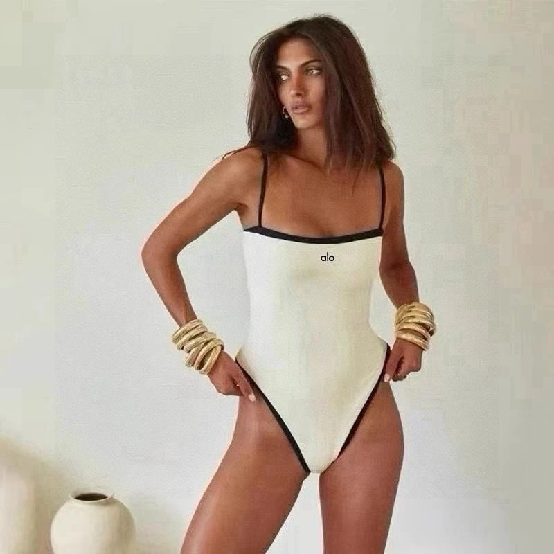Alo Yoga Swimwear Two-piece bikini with logo elastic bands image 4