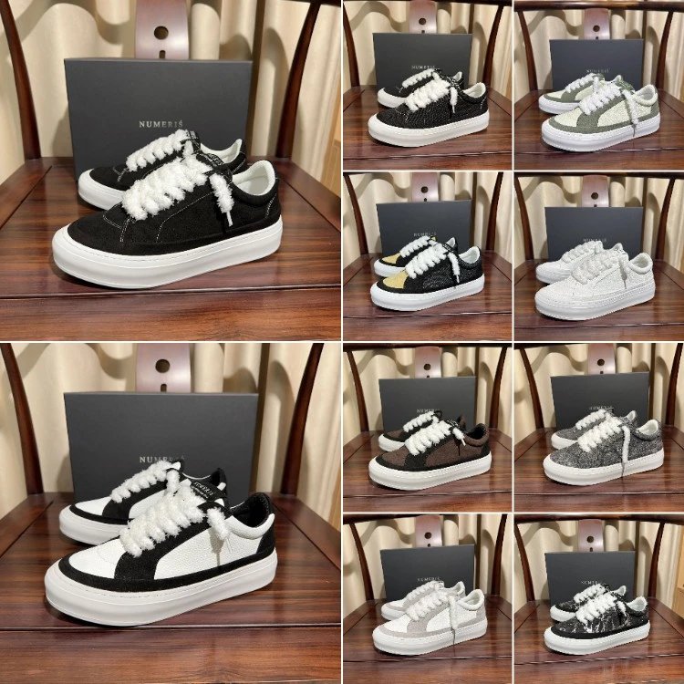 Numeris Platform Canvas Sneakers [10 styles]