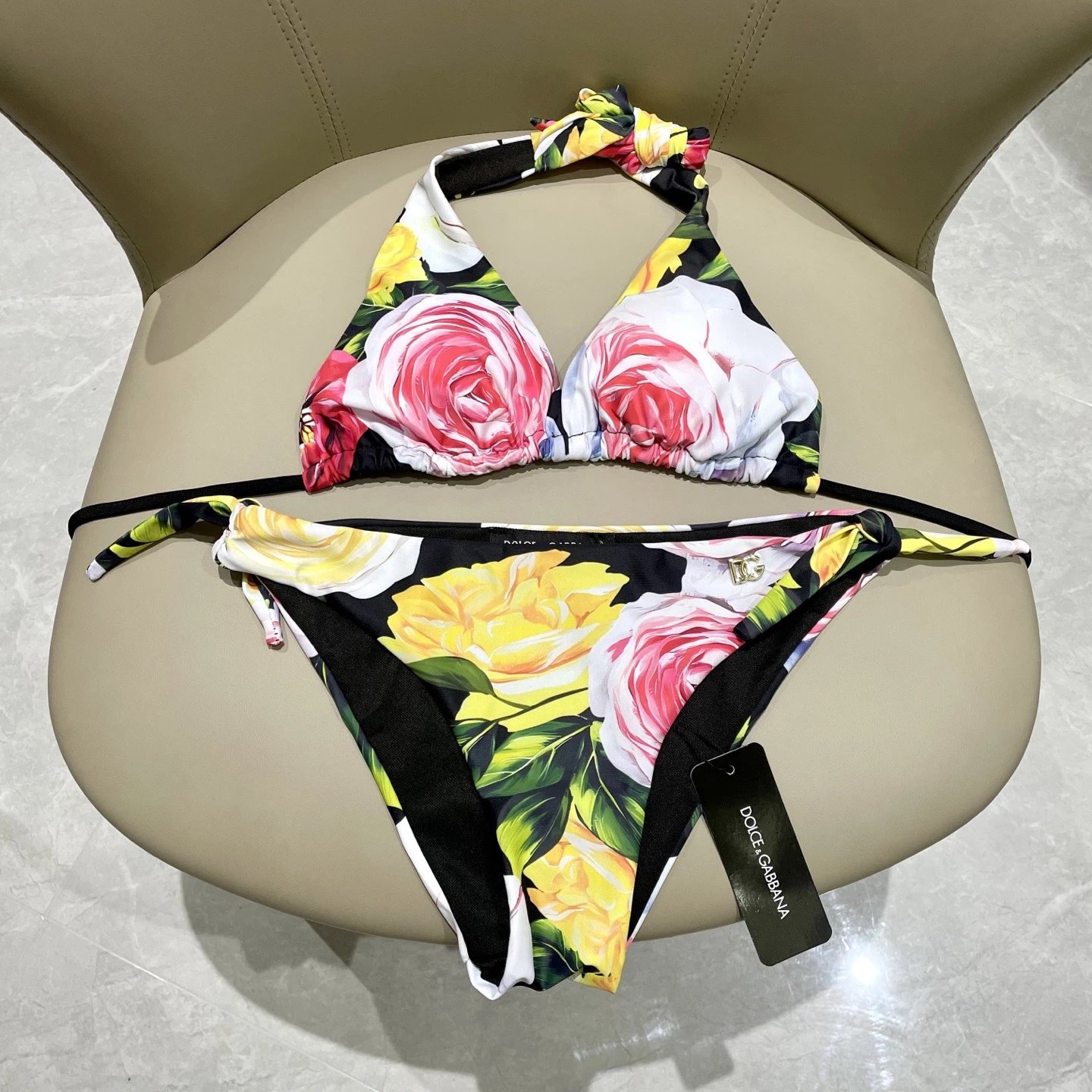 Dolce & Gabbana Swimwear Two-Piece Bikini Swimsuit — 8