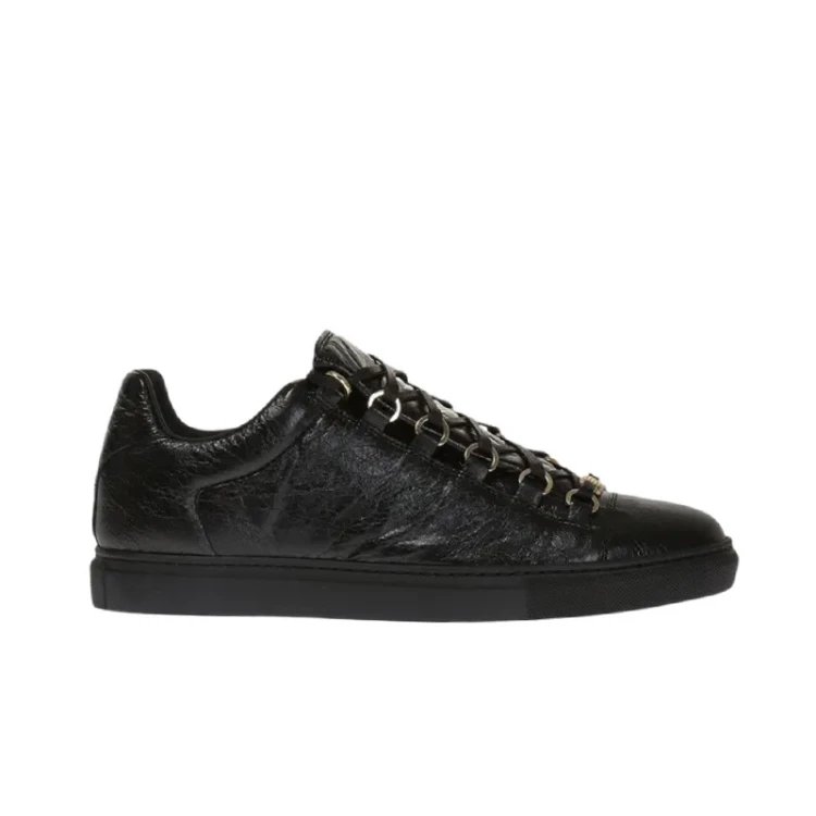 Unbranded Sneakers High-Top Lace-Up Leather — 23