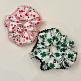 Dior Cherry & Clover Print Scrunchies