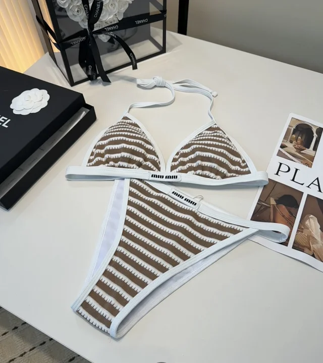 Miu Swimwear Triangle Bikini Sets product detail image 3