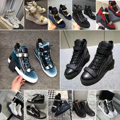 Giuseppe Zanotti Double-Zip High-Top Sneakers [16 styles]