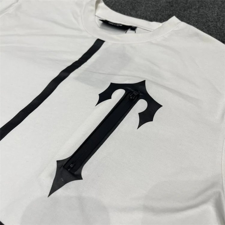Unbranded T-Shirts Short-Sleeve T-Shirt with Chest Zip Graphic image 2