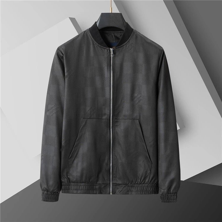 Unbranded Jackets Zip-Up Windbreaker — SKU-47-Black 66134
