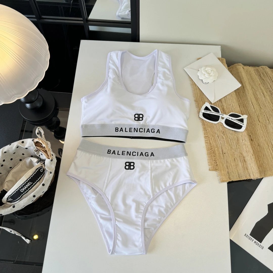 Balenciaga Swimwear Two-Piece Swimsuit Set — 03