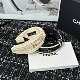 Chanel Pearl-Trimmed Headband