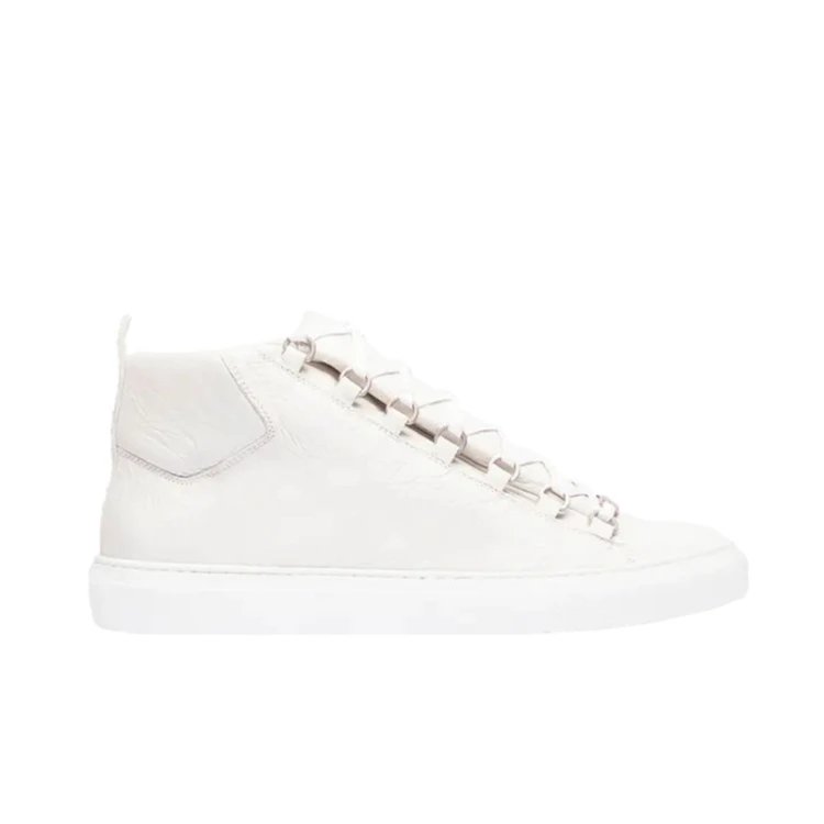 Unbranded Sneakers High-Top Lace-Up Leather — 9