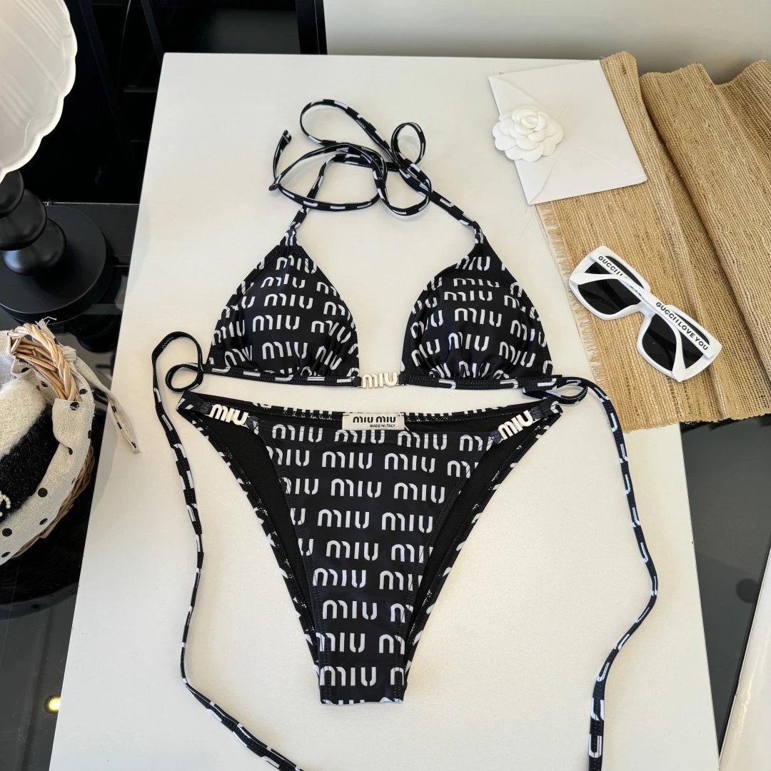 Miu Swimwear Triangle Bikini Sets — 5