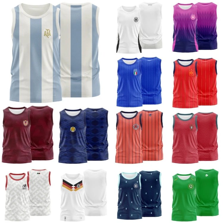 National Team Sleeveless Training Jerseys