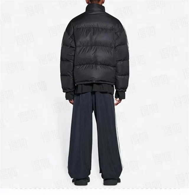 Adidas Jackets Trefoil three-stripe puffer jacket image 11