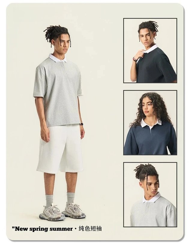 240G Sorona Cooling Polo Tee: seller detail photo 3