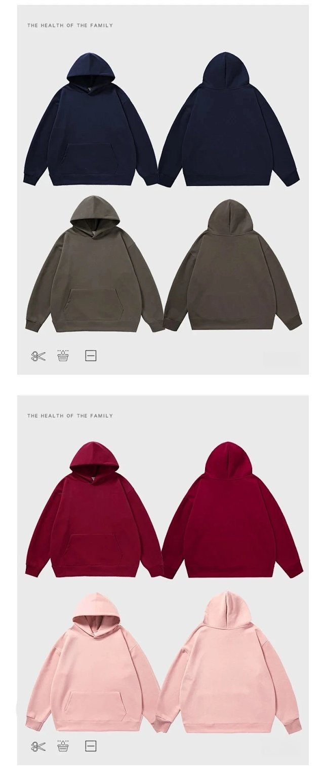 380G Heavyweight Hoodie Set: seller detail photo 5