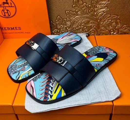 Hermes Hermès Oran Slide Sandals T-Shirt