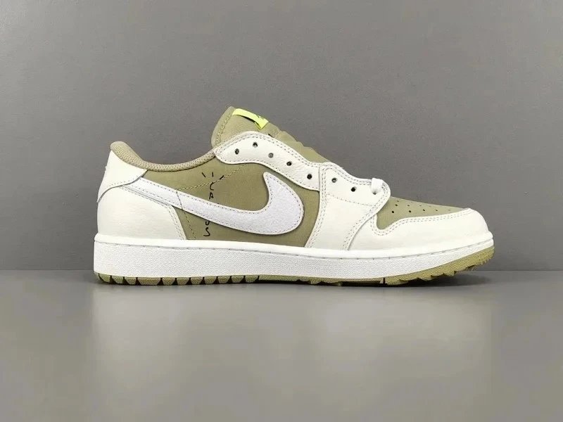 Nike Air Jordan 1 Low Travis Scott X Nike Air Jordan 1 Low 'Olive' Sneakers