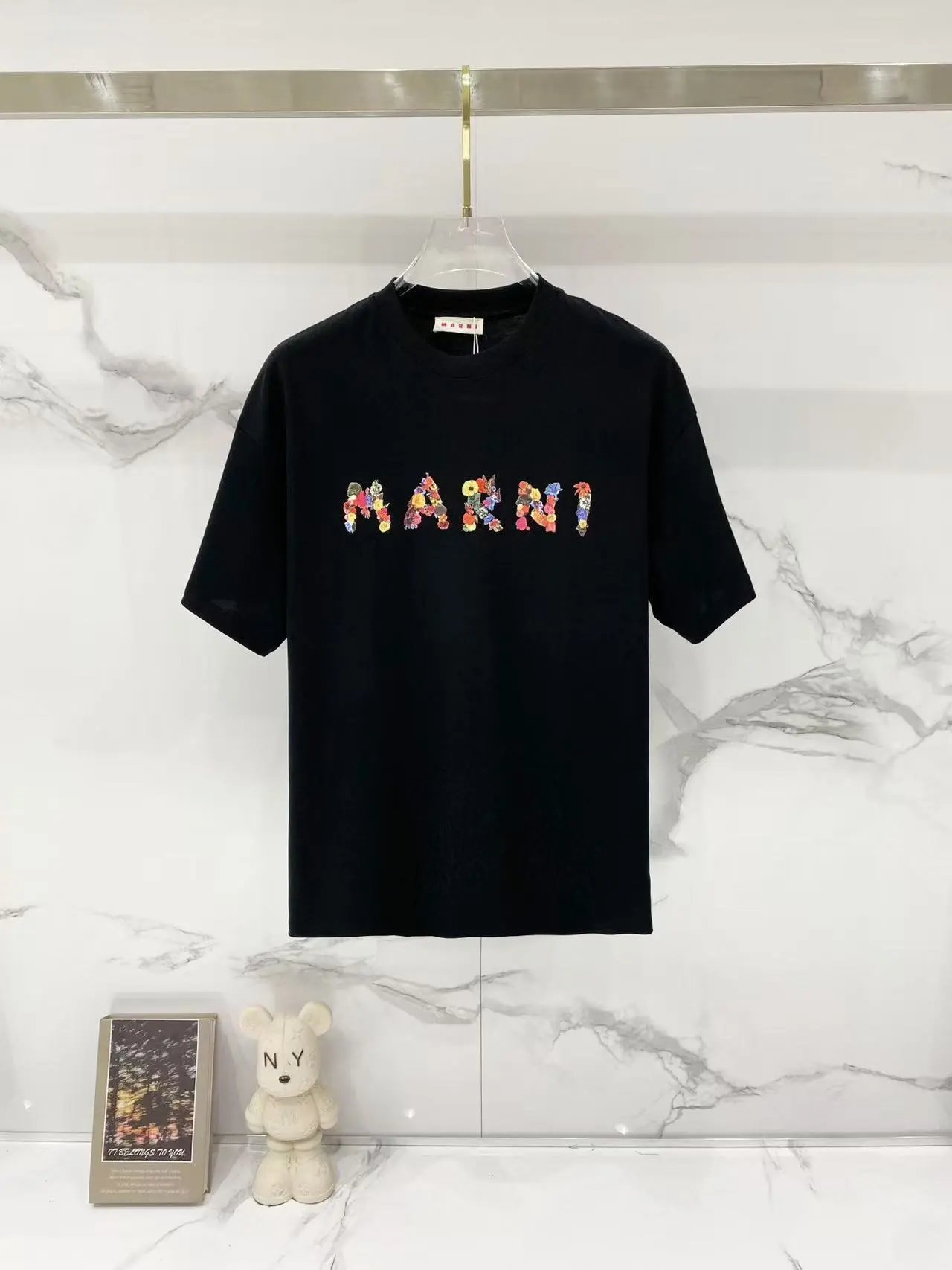EA7 T-Shirts Short-Sleeve Logo Print — 34