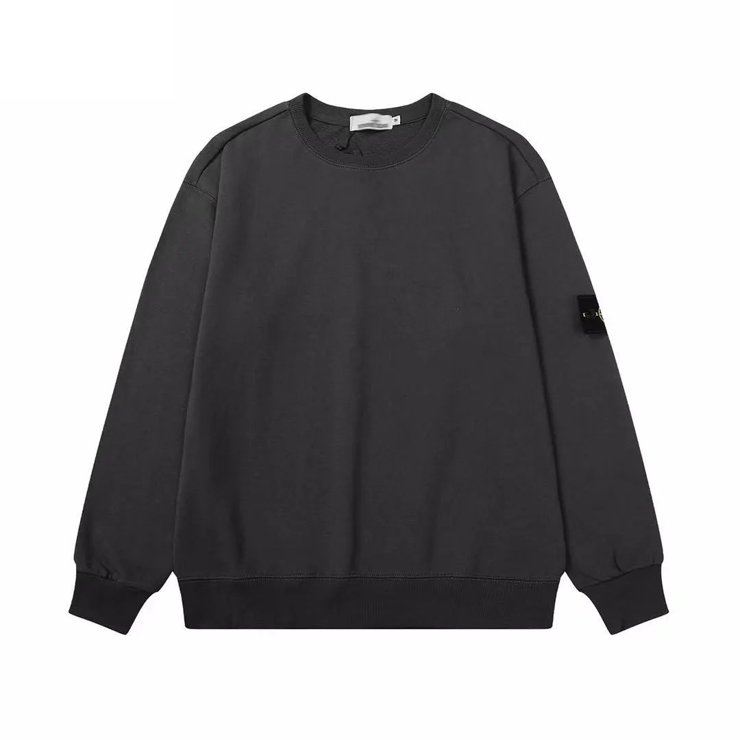 C.P. Company Hoodies & Sweatshirts Quarter-Zip Mock-Neck Sweatshirt with Lens Sleeve Pocket — 25