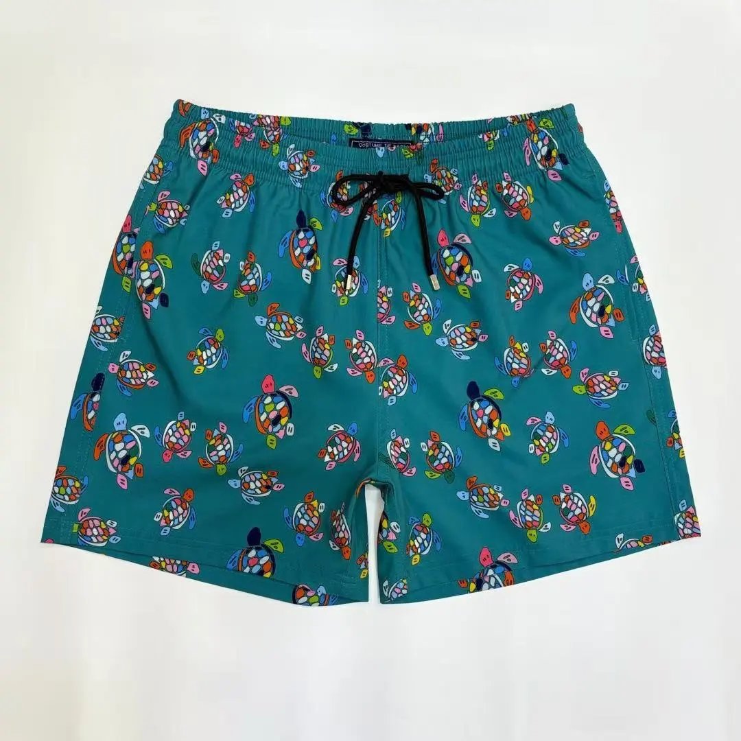 Vilebrequin Swimwear Printed Drawstring Swim Shorts — 14
