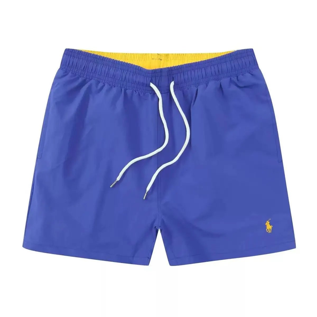 Psycho Bunny Swimwear Men's drawstring swim shorts with skull print — 35