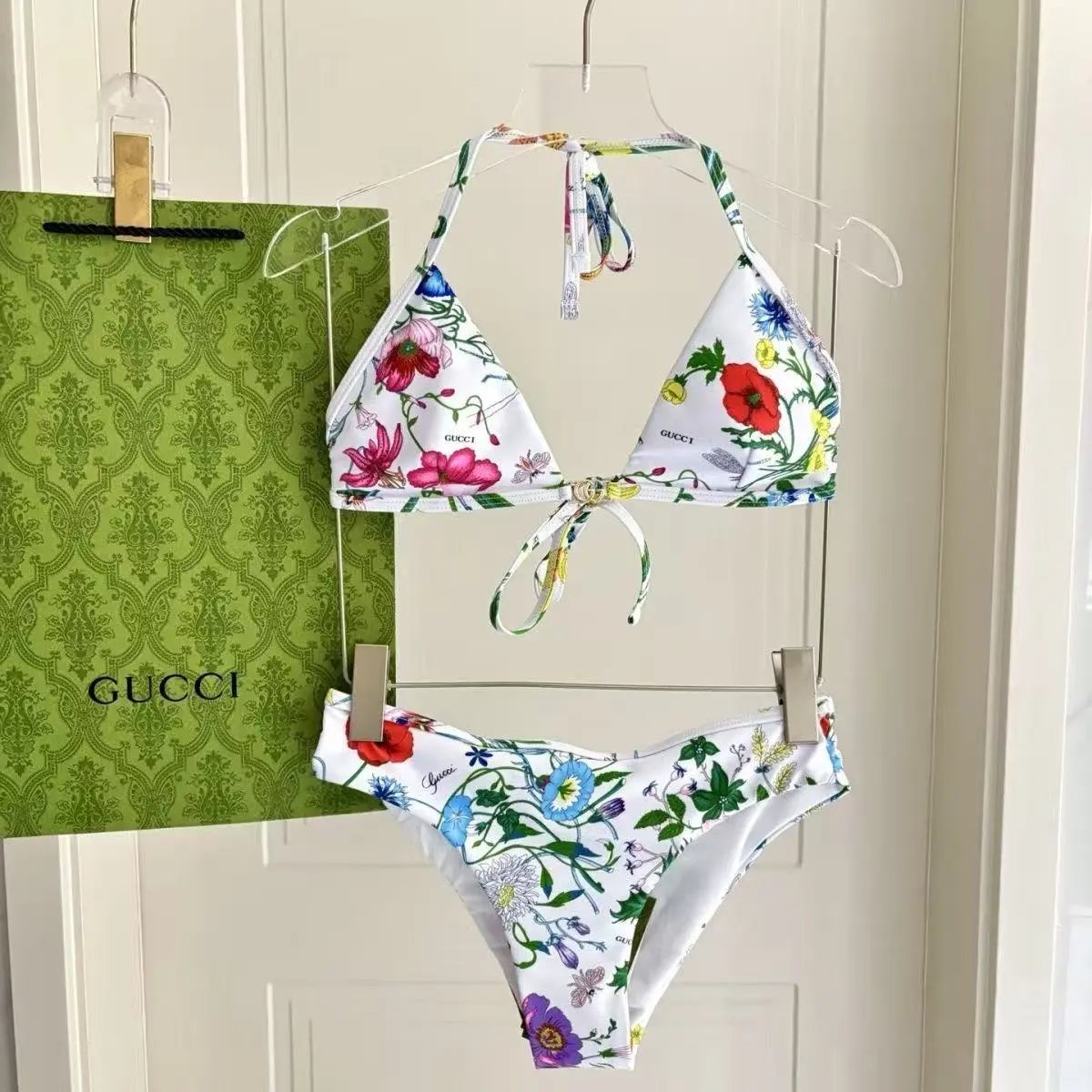 Gucci Swimwear GG monogram bikini set — 18