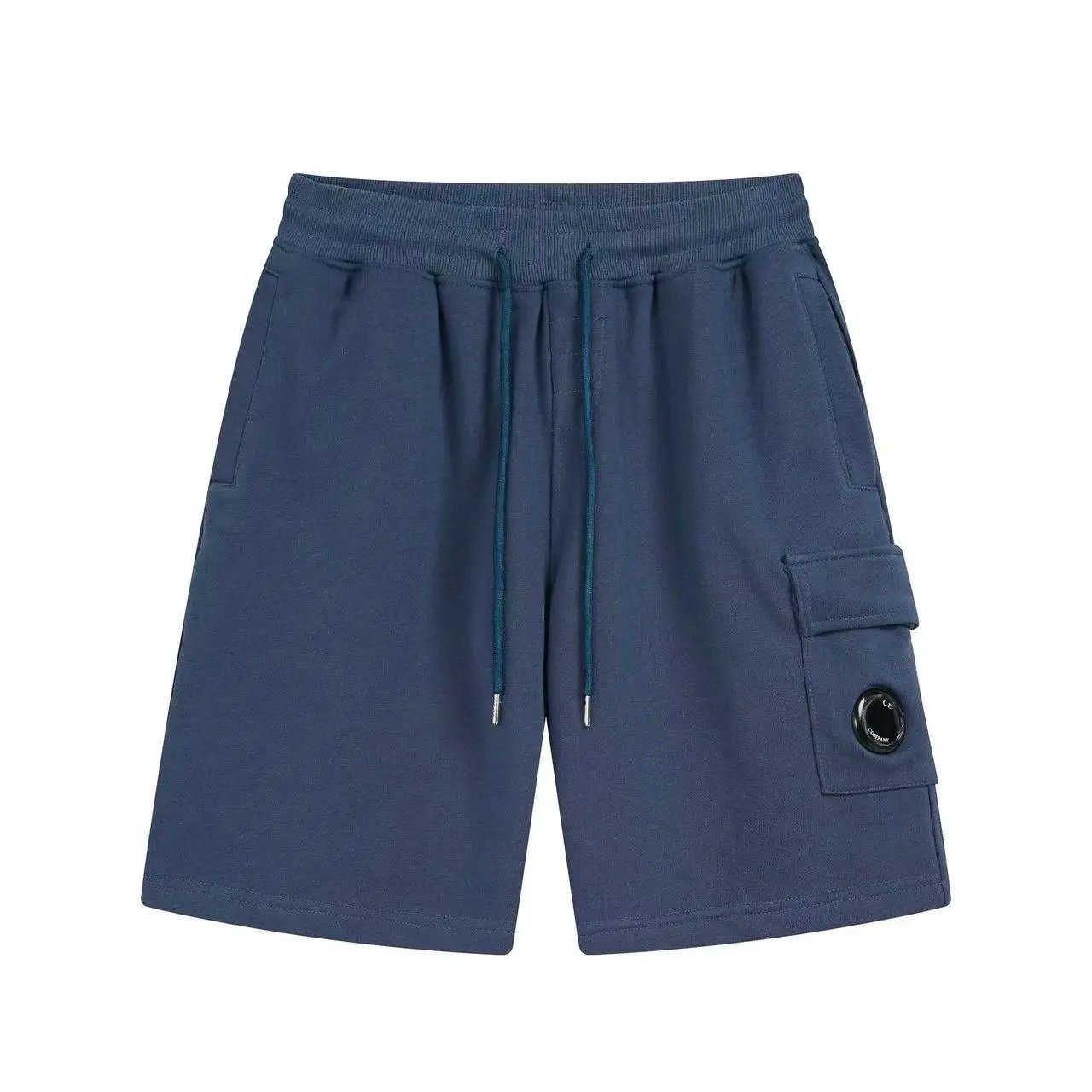 Carhartt Shorts Washed elastic-waist drawstring with logo patch — 22
