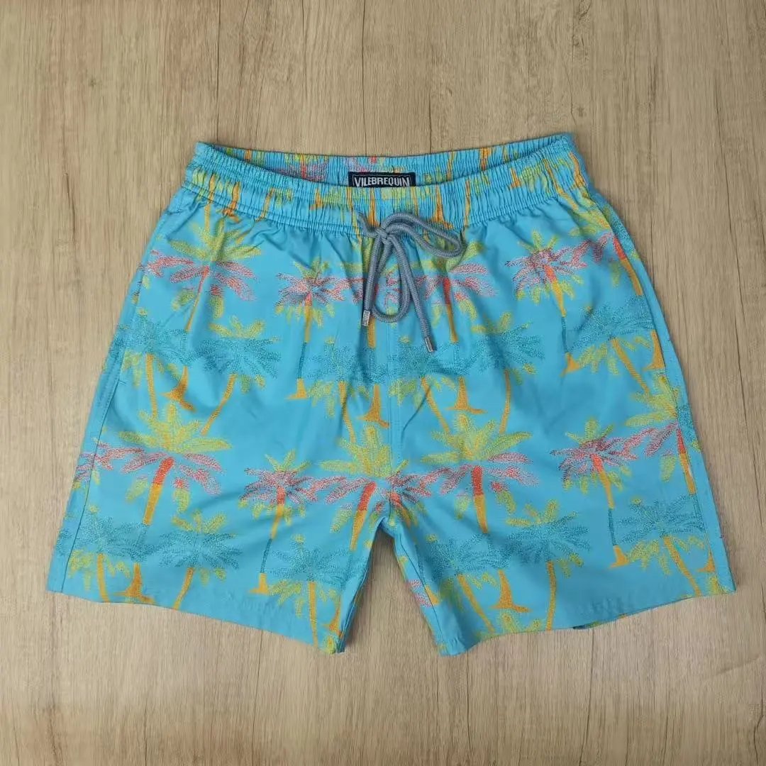 Vilebrequin Swimwear Printed Drawstring Swim Shorts — 33