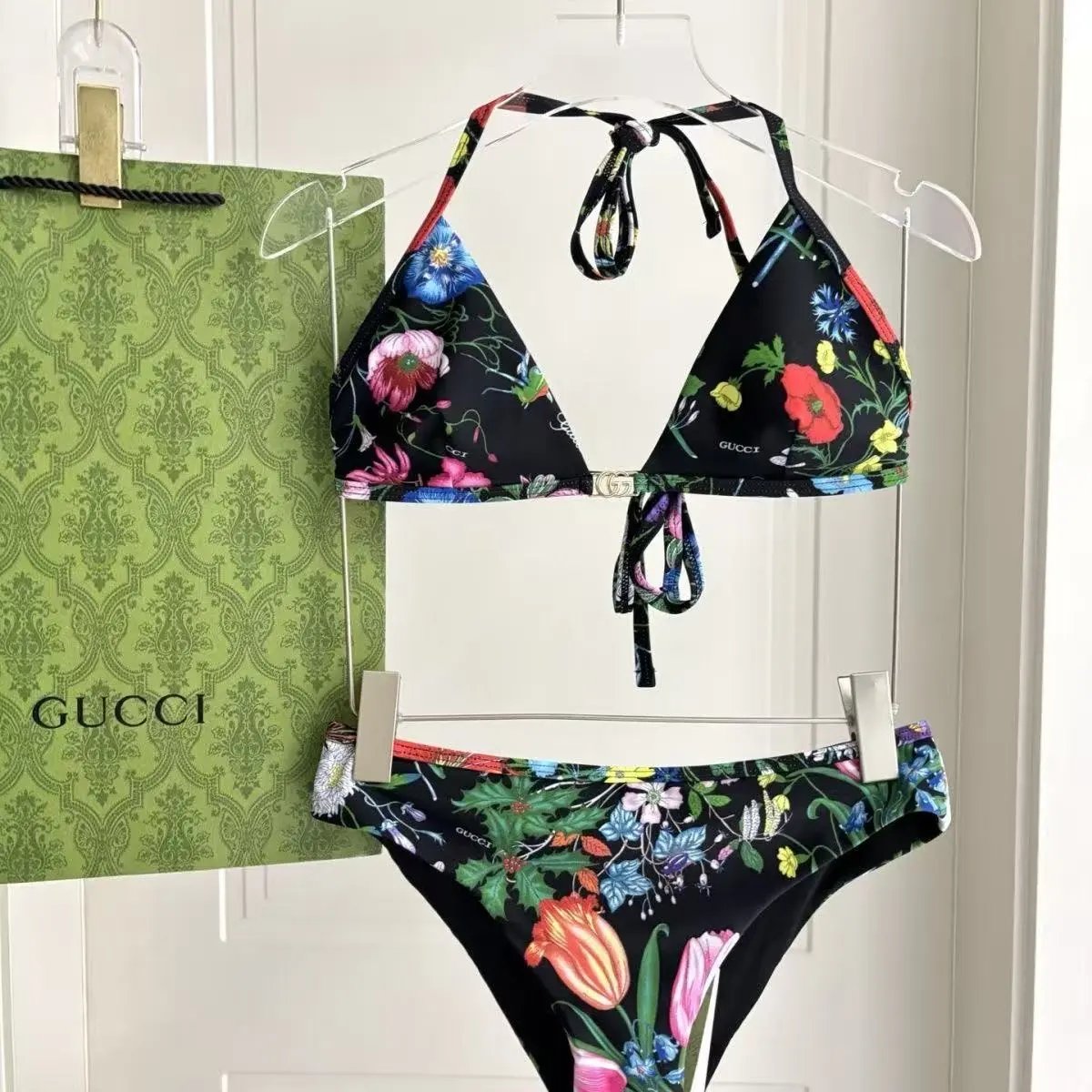 Gucci Swimwear GG monogram bikini set — 17