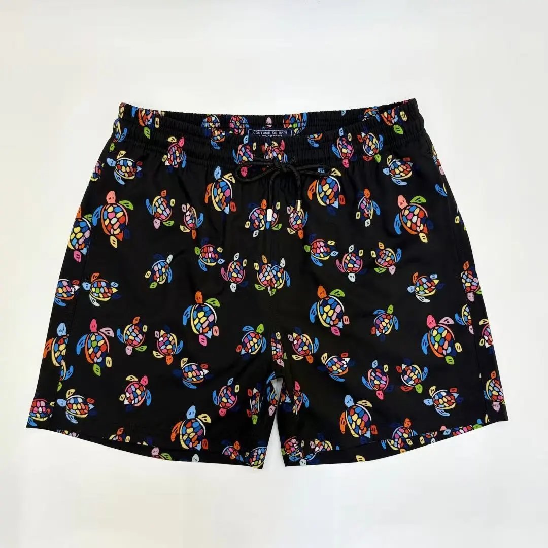 Vilebrequin Swimwear Printed Drawstring Swim Shorts — 11
