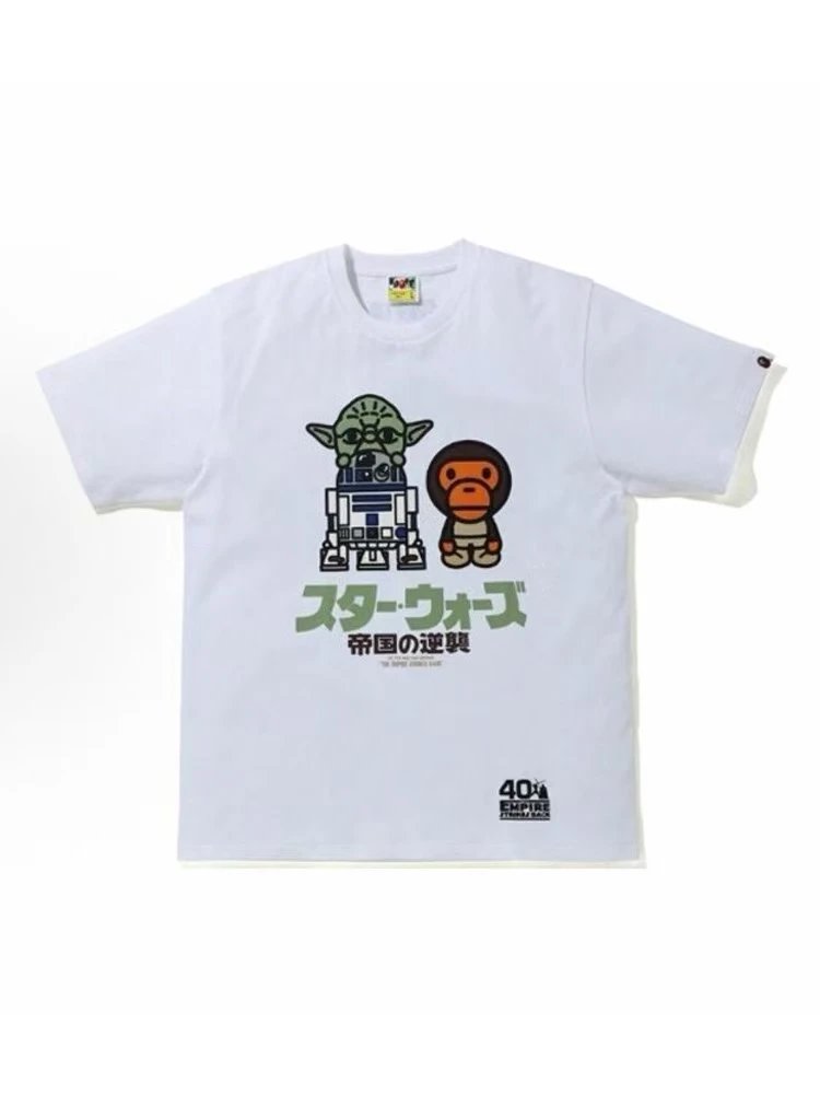 A Bathing Ape T-Shirts Graphic Short-Sleeve T-Shirt — 36