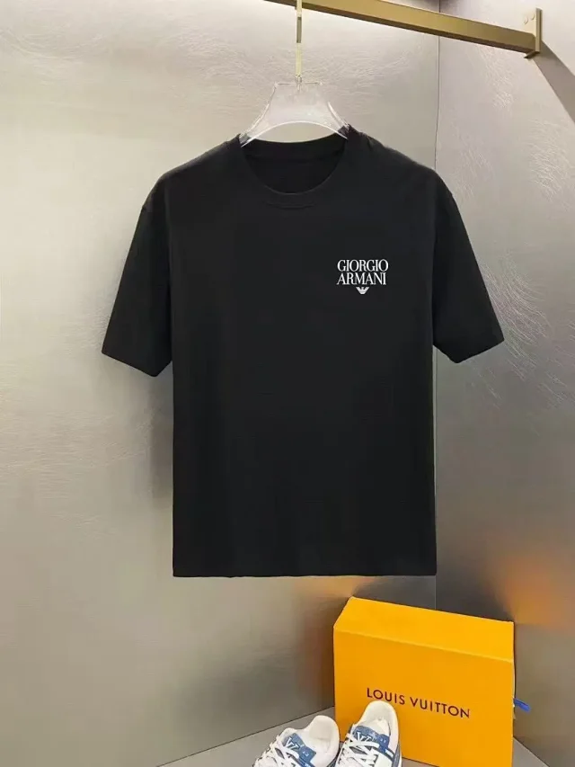 EA7 T-Shirts Short-Sleeve Logo Print product detail image 14