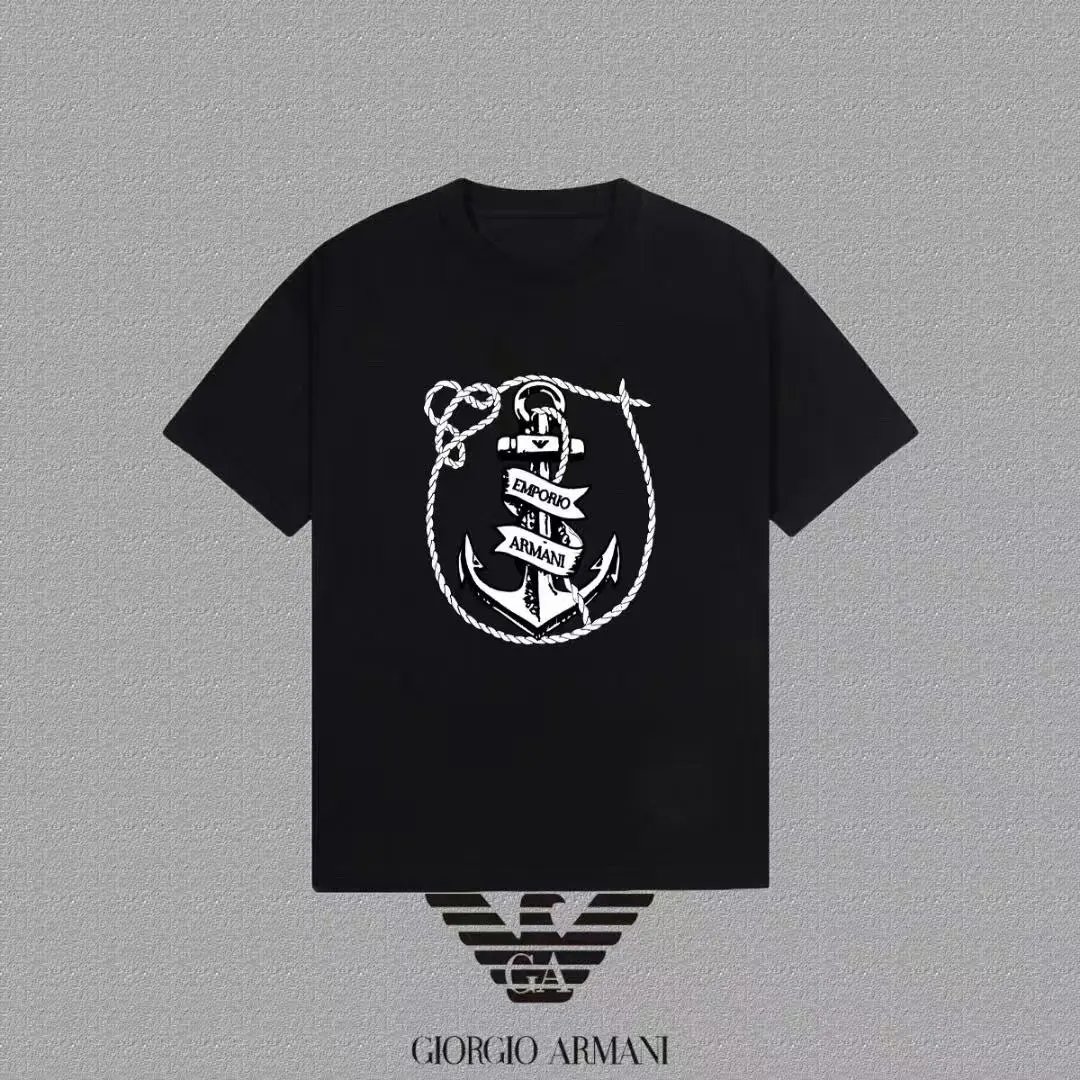EA7 T-Shirts Short-Sleeve Logo Print — 39