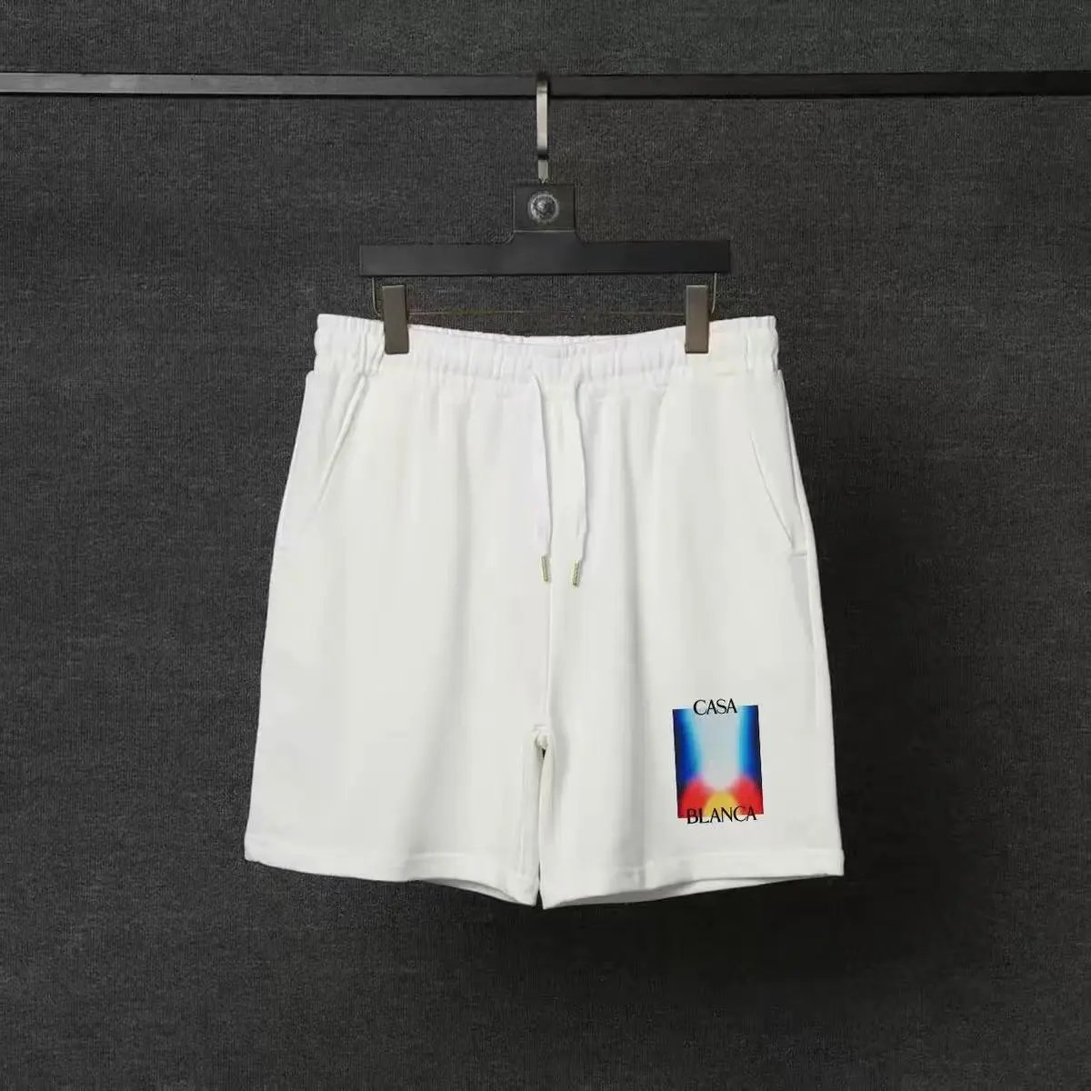 Casablanca Shorts Drawstring logo-print — 40