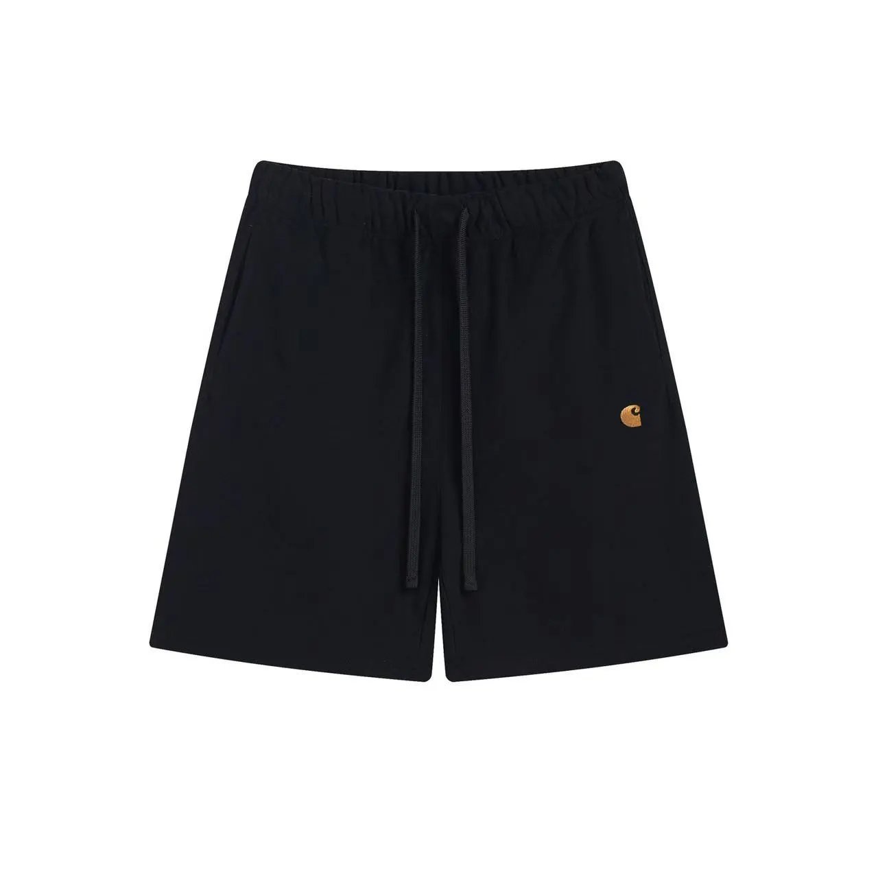 Carhartt Shorts Washed elastic-waist drawstring with logo patch — 13