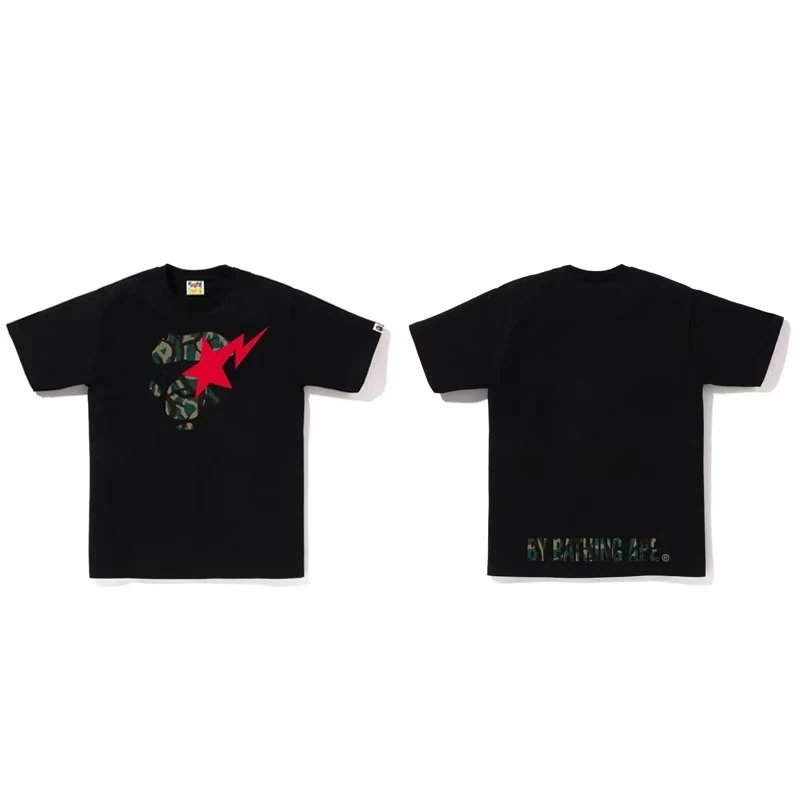 A Bathing Ape T-Shirts Graphic Short-Sleeve T-Shirt — 17