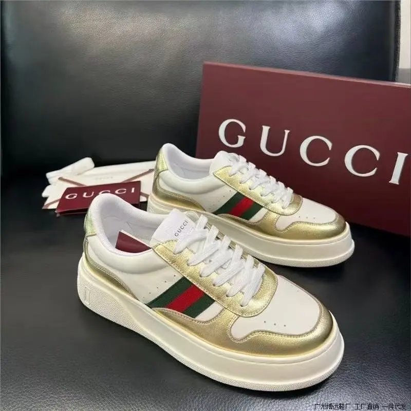 Gucci Sneakers Low-Top Logo — 35