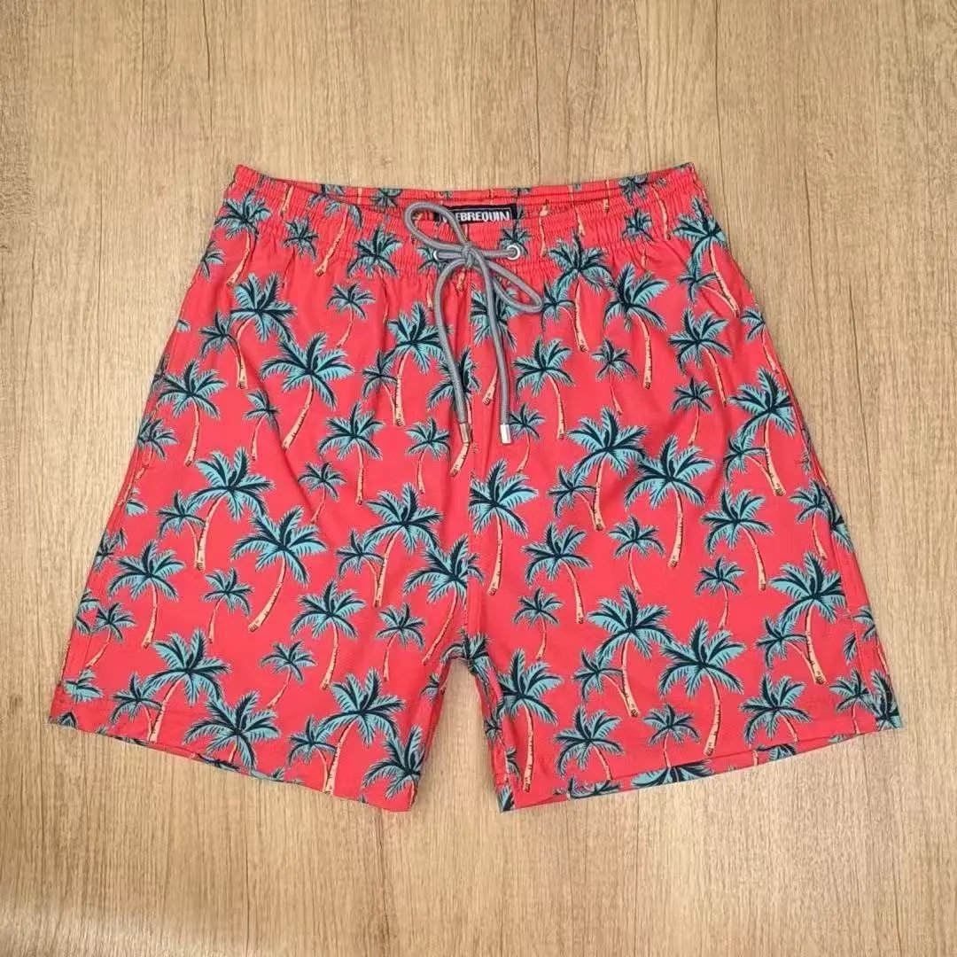 Vilebrequin Swimwear Printed Drawstring Swim Shorts — 30