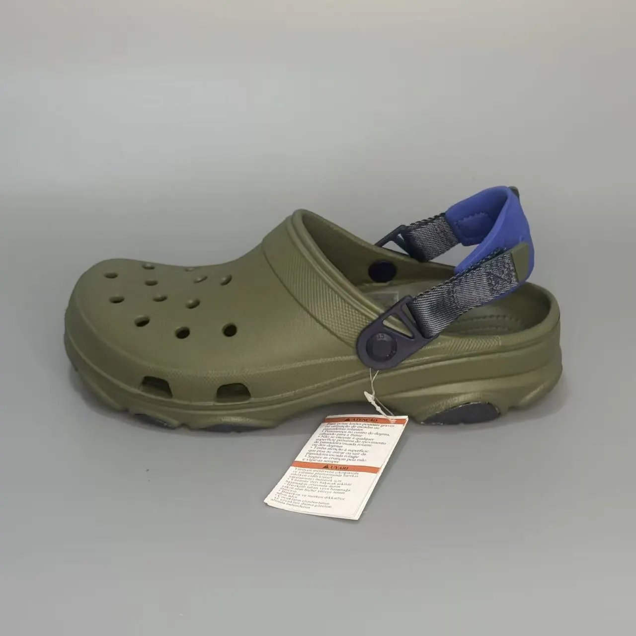 Crocs Sandals Ventilated clogs with heel straps and decorative charms — 31