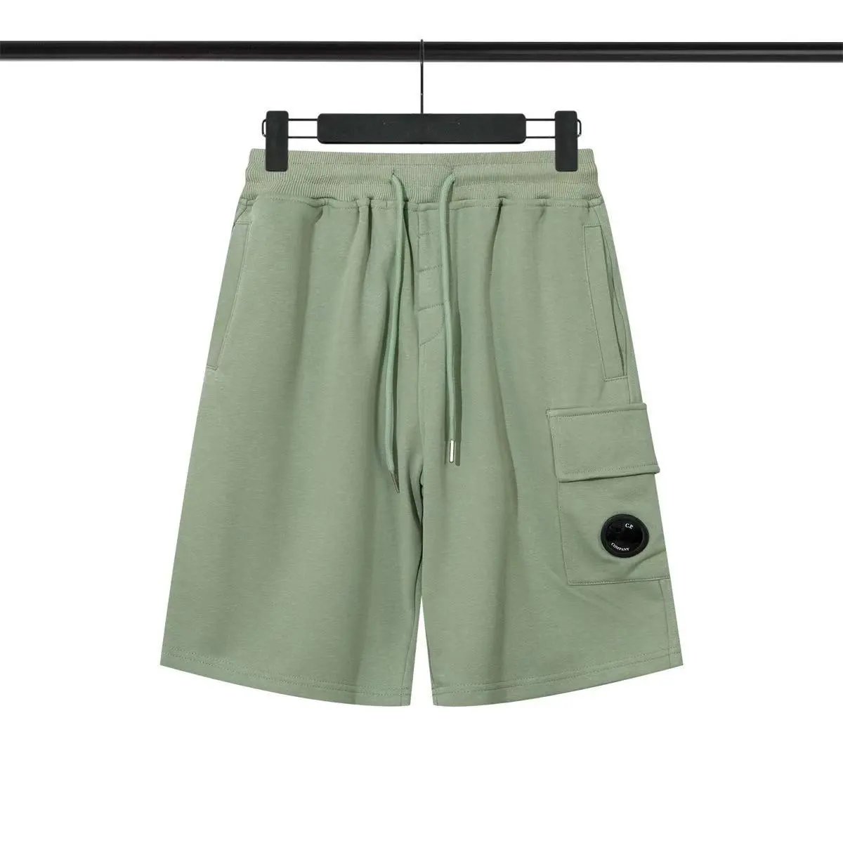 Carhartt Shorts Washed elastic-waist drawstring with logo patch — 23