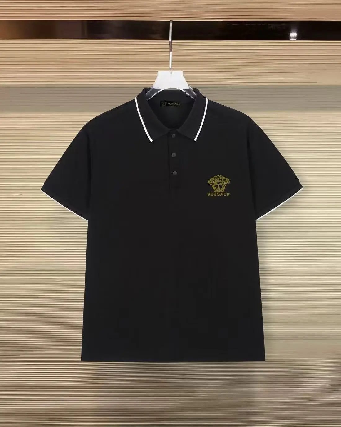 Versace T-Shirts Logo Print Short-Sleeve T-Shirt — 26