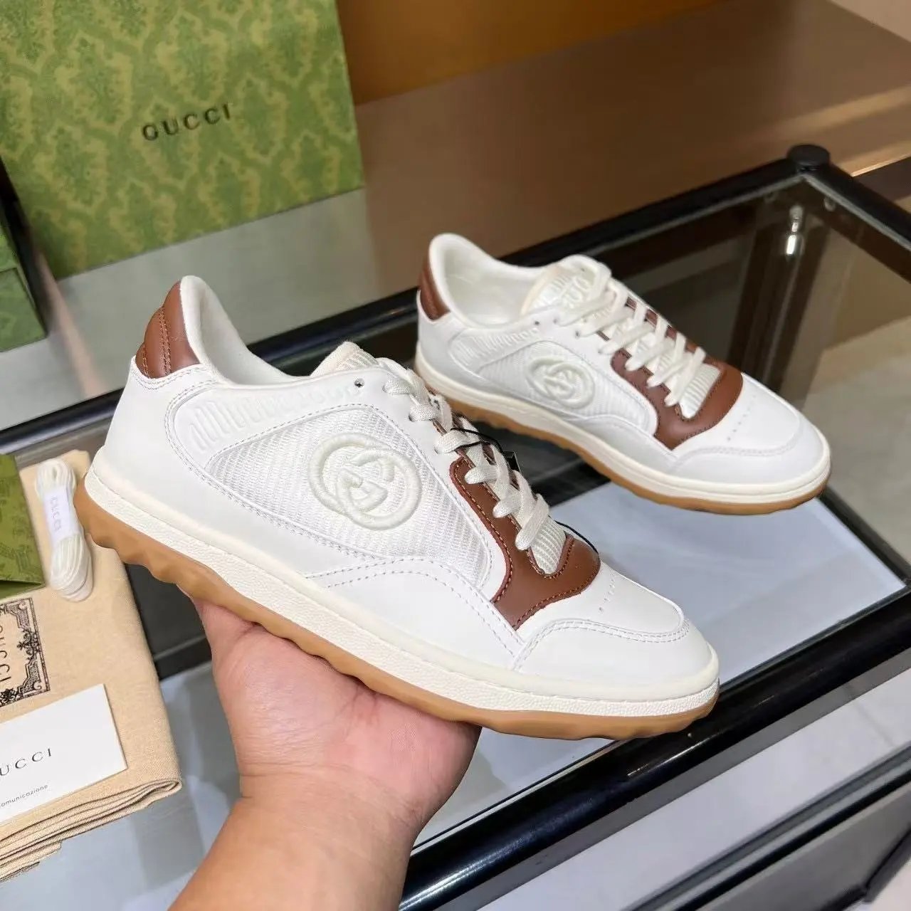 Gucci Sneakers Low-Top Logo — 26