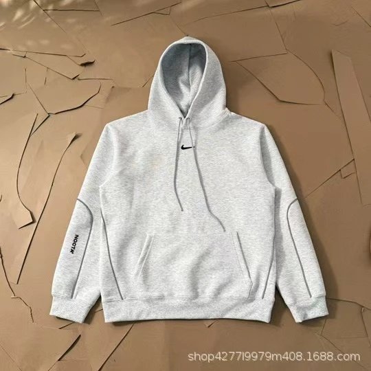 Nike Hoodies & Sweatshirts Embroidered Swoosh pullover hoodie with drawstring hood and kangaroo pocket image 7