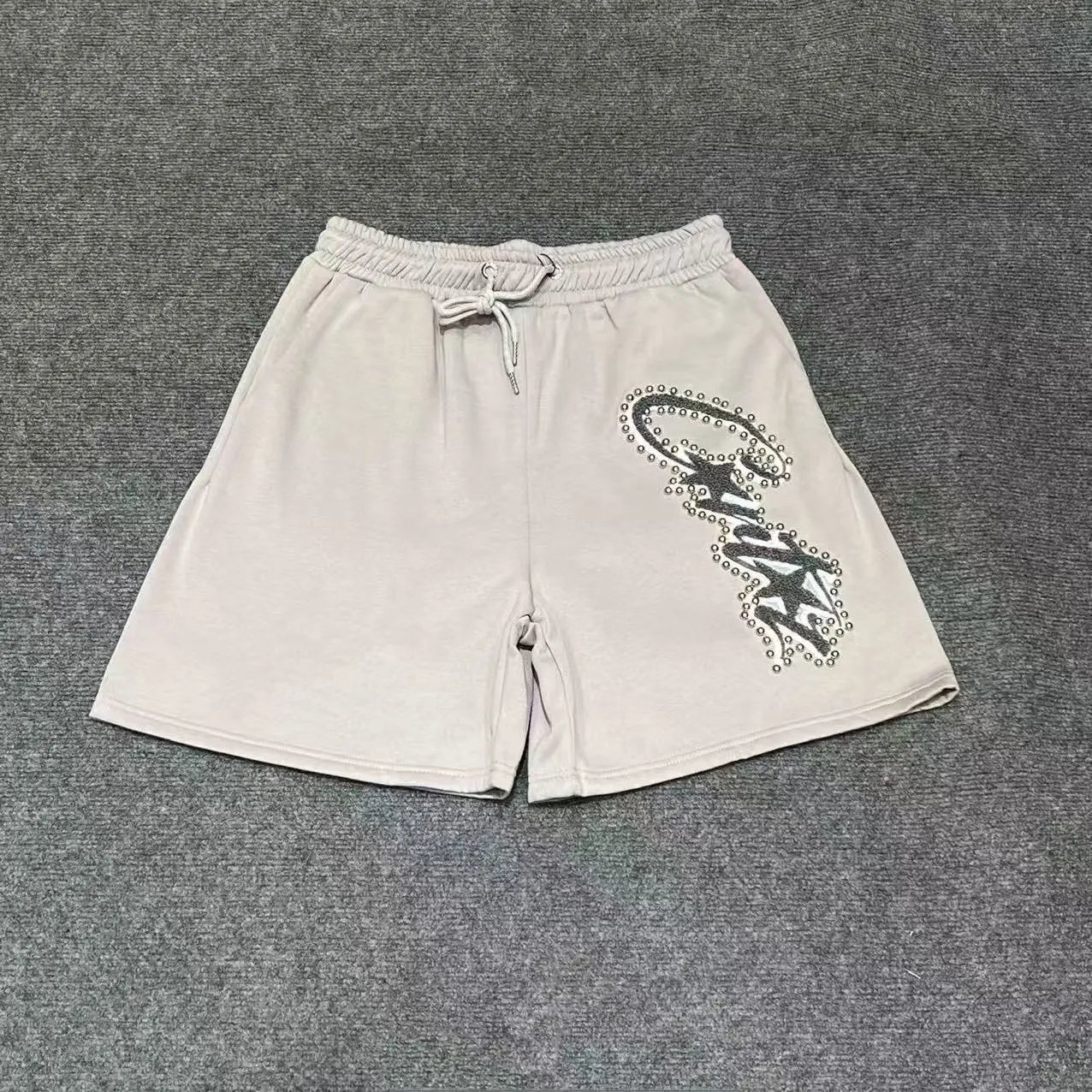 Carhartt Shorts Washed elastic-waist drawstring with logo patch — 17