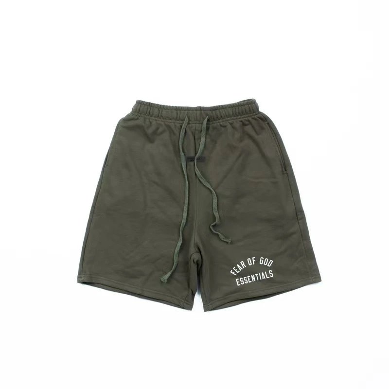 Carhartt Shorts Washed elastic-waist drawstring with logo patch — 37