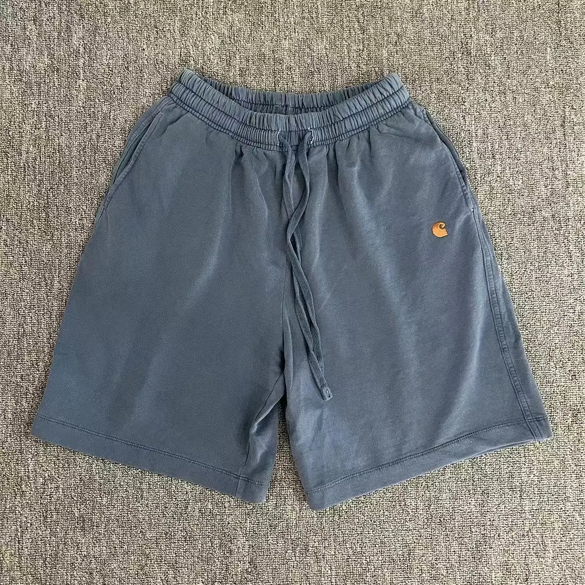 Carhartt Shorts Washed elastic-waist drawstring with logo patch — 5