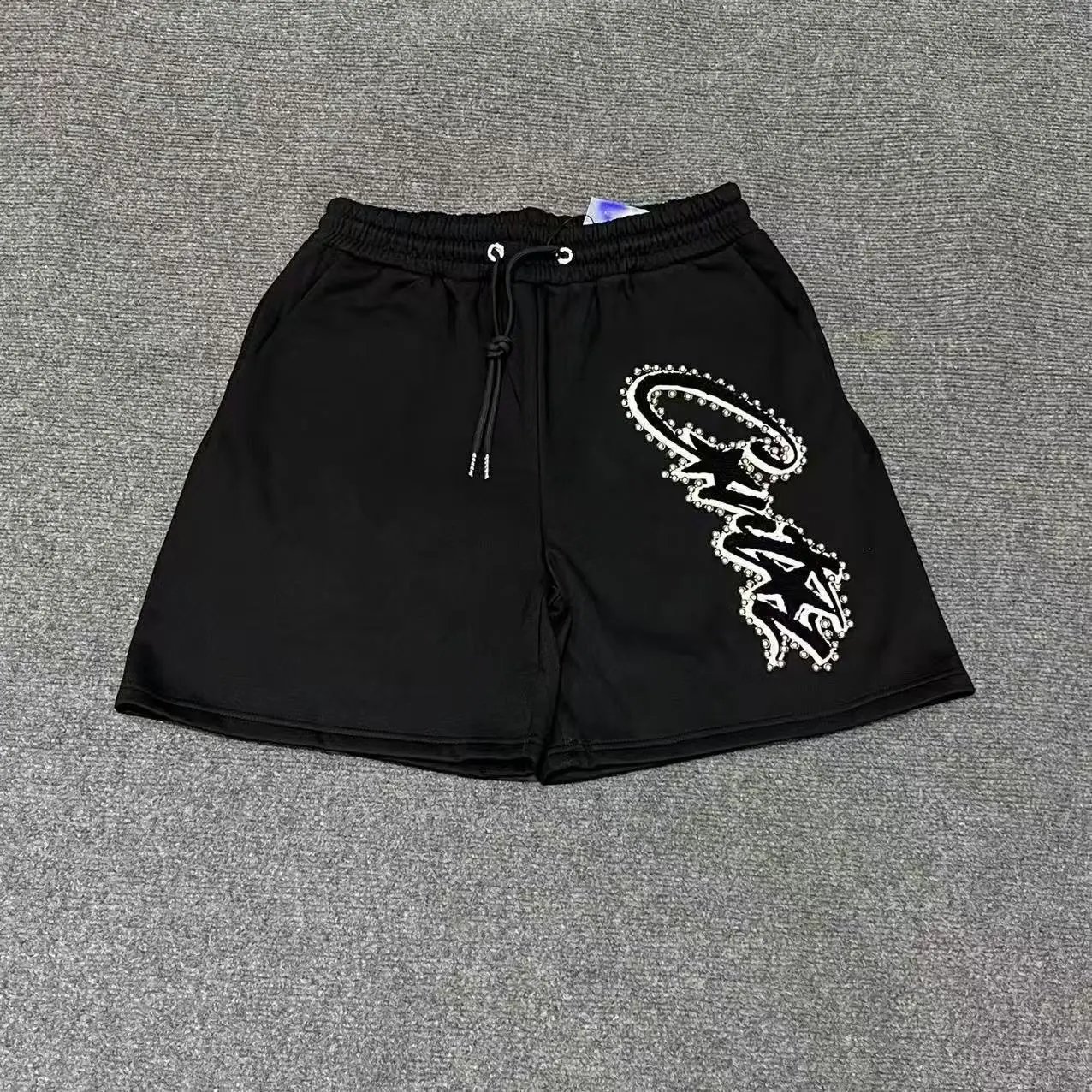 Carhartt Shorts Washed elastic-waist drawstring with logo patch — 18