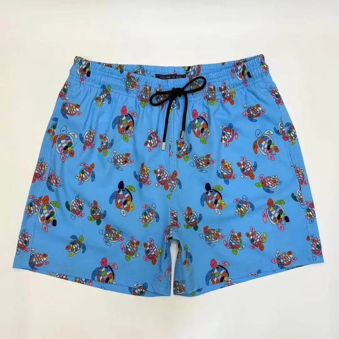 Vilebrequin Swimwear Printed Drawstring Swim Shorts — 25