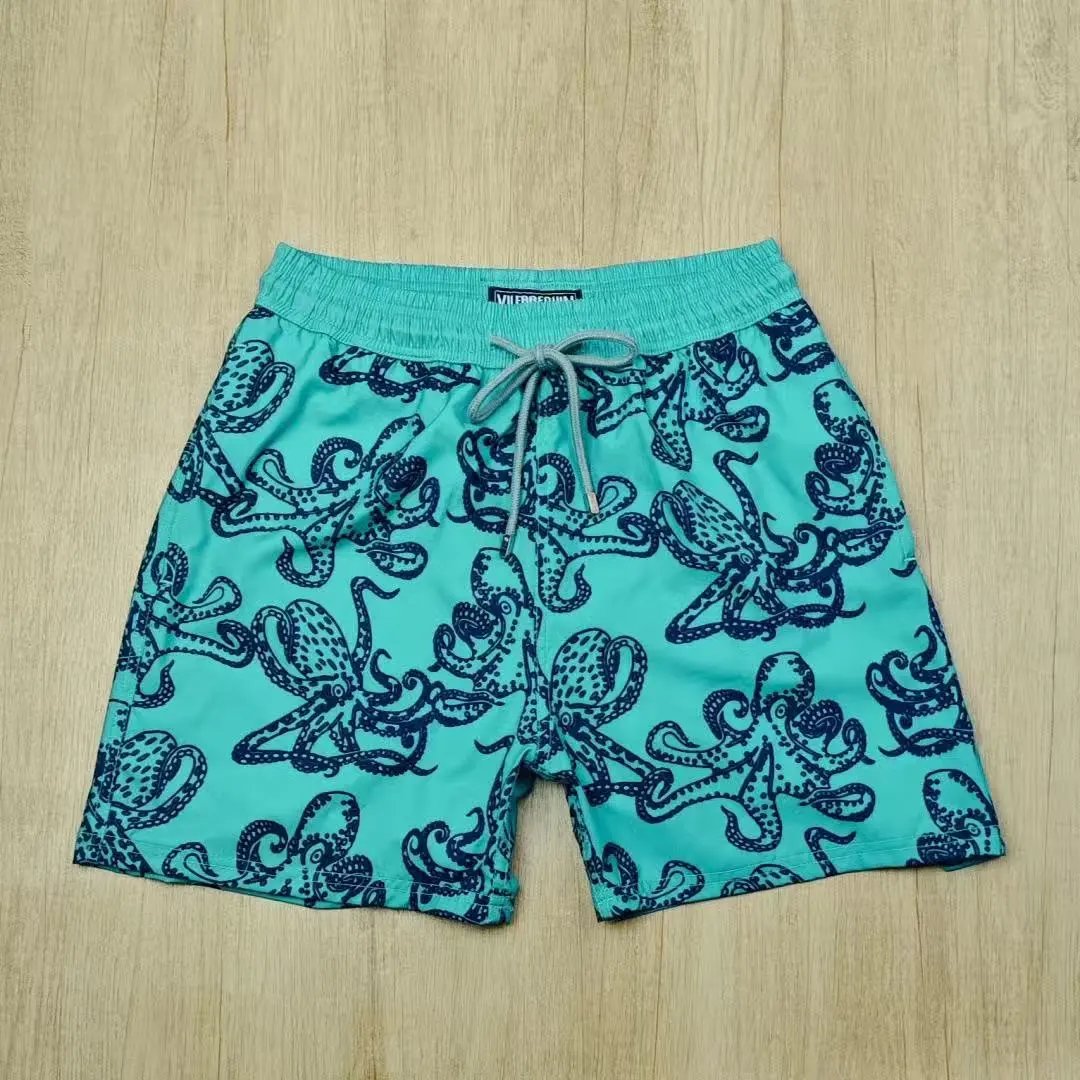 Vilebrequin Swimwear Printed Drawstring Swim Shorts — 26